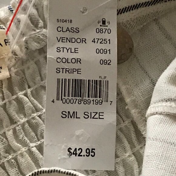 NWT - PacSun - L.A. Hearts Striped Button Down Dress - Picture 8 of 13